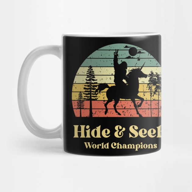 Bigfoot & Unicorn Hide and Seek World Champions by Daz Art & Designs